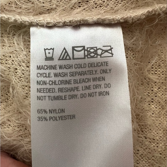 NWT Colleen Lopez Fuzzy Open Cardigan - Picture 13 of 13